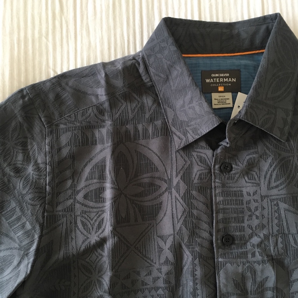 QuickSilver Men’s T-Shirt Gray Size Small